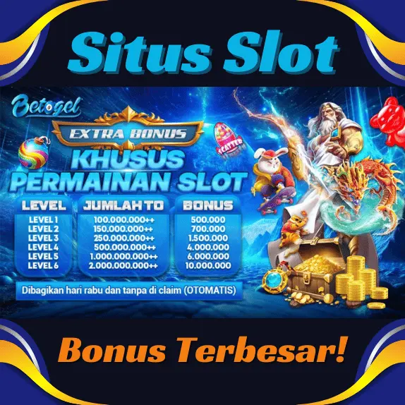 BETOGEL: Hanya Di Betogel Situs Slot Gacor Hari Ini Bonus Terbesar dan RTP Slot Terjitu.